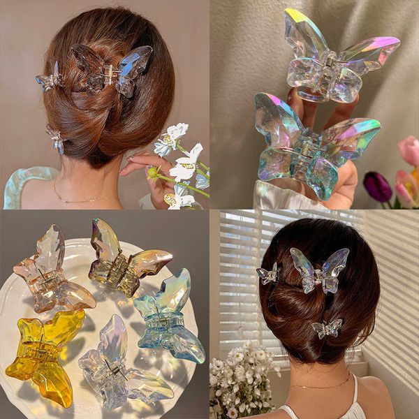 mermaid concubine crystal butterfly claw clip super immortal hairpin female netizens new ins shark clip hairpin headwear, Slivery;white
mermaid concubine crystal butterfly claw clip super immortal hairpin female netizens new ins shark clip hairpin headwear, Slivery;white