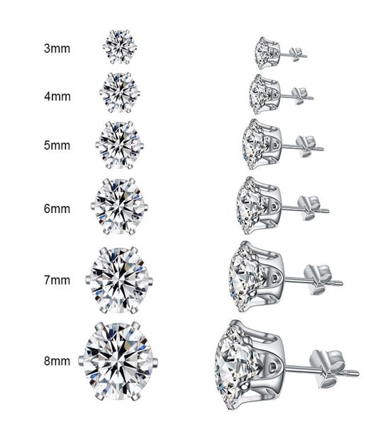 2020 fashion crown cz stud earrings for women classic 3mm8mm shining zircon stud earring silver color ears for men crystal earrin5902137, Golden;silver
2020 fashion crown cz stud earrings for women classic 3mm8mm shining zircon stud earring silver color ears for men crystal earrin5902137, Golden;silver