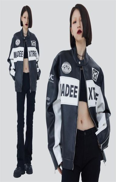 men bomber coats pu leather embroidery letter vintage varsity autumn hip hop couple streetwear3881048, Black;brown
men bomber coats pu leather embroidery letter vintage varsity autumn hip hop couple streetwear3881048, Black;brown