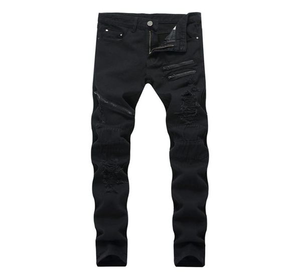 fashion hi street men ripped jeans pants streetwear distressed denim trousers with multi zippers plus size 2842 black8542794, Blue
fashion hi street men ripped jeans pants streetwear distressed denim trousers with multi zippers plus size 2842 black8542794, Blue