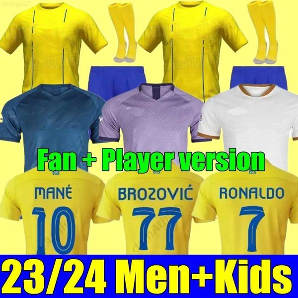 7 cristiano ronaldo 10 sadio mane saudi al nassr 22 23 24 soccer jersey 2 sultan al-ghannam 8 abdulmajeed al-sulaiheem 4 mohammed al-fatil h, Black;yellow 
7 cristiano ronaldo 10 sadio mane saudi al nassr 22 23 24 soccer jersey 2 sultan al-ghannam 8 abdulmajeed al-sulaiheem 4 mohammed al-fatil h, Black;yellow