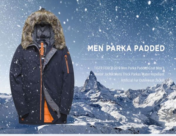 force winter jacket men padded parka russia man winter coat artificial fur big pockets mediumlong thick parkas snowjacket6826231, Black
force winter jacket men padded parka russia man winter coat artificial fur big pockets mediumlong thick parkas snowjacket6826231, Black