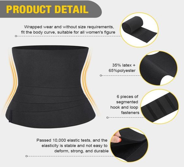 women039s shapers 4m tummy wrap belt waist trainer bands fajas women bandage trimmer slimming body shaper modeling strap9762277, Black;white
women039s shapers 4m tummy wrap belt waist trainer bands fajas women bandage trimmer slimming body shaper modeling strap9762277, Black;white