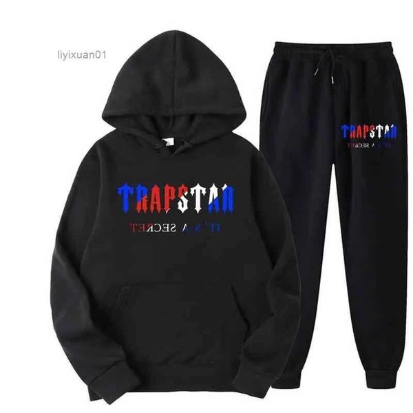 tracksuit trapstars brand printed sportswear men's t shirts 16 colors warm two pieces set loose hoodie sweatshirt pants jogging sweate, Black
tracksuit trapstars brand printed sportswear men's t shirts 16 colors warm two pieces set loose hoodie sweatshirt pants jogging sweate, Black