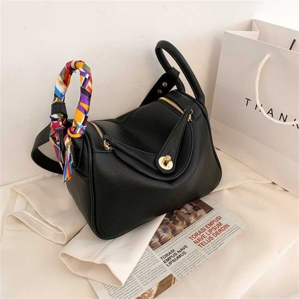 and trendy pillow single shoulder crossbody with foreign style lychee pattern portable women's texture doctor's bag 50% off wholes
and trendy pillow single shoulder crossbody with foreign style lychee pattern portable women's texture doctor's bag 50% off wholes