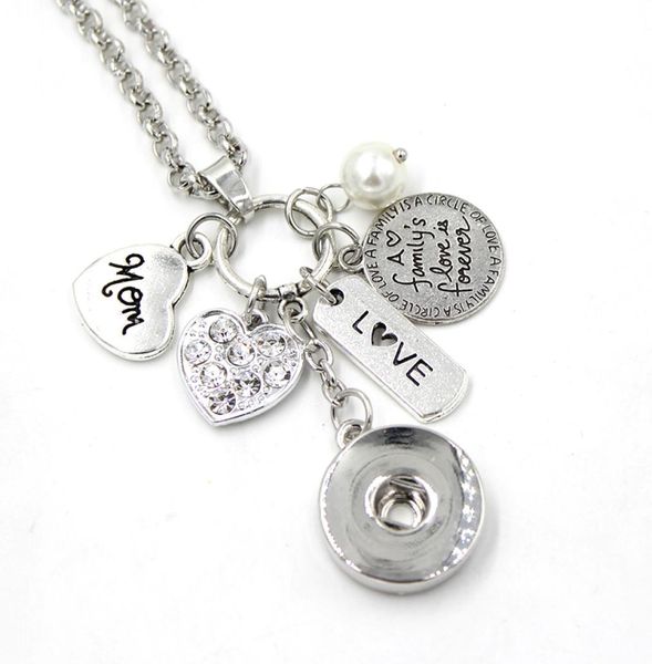 whole diy personalized gift 18mm snap jewelry family mom pendant charm necklace heart snap necklace for mother mom gift4190375, Silver
whole diy personalized gift 18mm snap jewelry family mom pendant charm necklace heart snap necklace for mother mom gift4190375, Silver