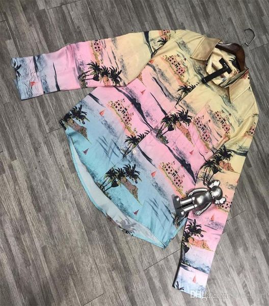 2020 summer new i hawaii beach landscape print long sleeve shirt men's women's cotton shirt s-xl1102156, Black;brown
2020 summer new i hawaii beach landscape print long sleeve shirt men's women's cotton shirt s-xl1102156, Black;brown