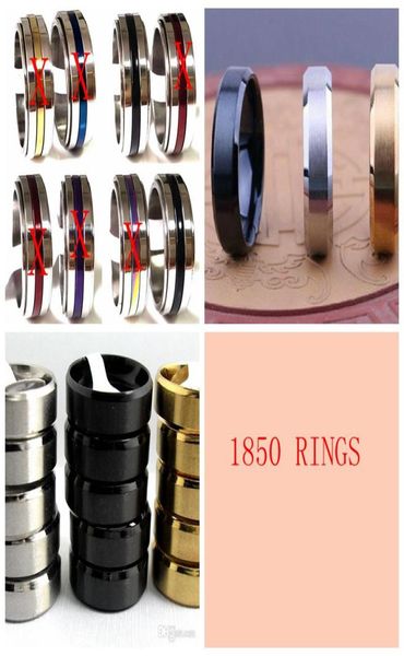 whole 1850 mix stainless steel band rings special sizes pick6884984, Silver
whole 1850 mix stainless steel band rings special sizes pick6884984, Silver
