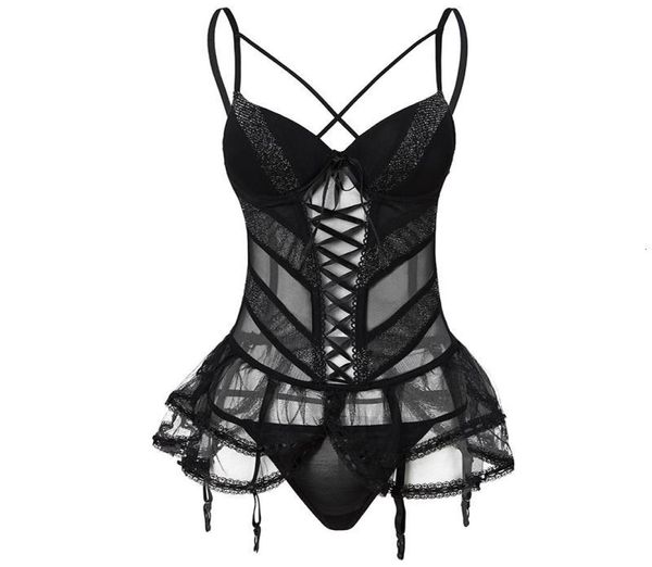 black lingerie high elasticity corset women underwear lace up bustier mesh overbust straps fabric corsets bustiers8083775, Black;white
black lingerie high elasticity corset women underwear lace up bustier mesh overbust straps fabric corsets bustiers8083775, Black;white
