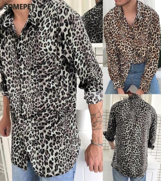 men039s casual shirts 2022 mens fashion leopard print shirt long sleeve social man party homme5680539, White;black
men039s casual shirts 2022 mens fashion leopard print shirt long sleeve social man party homme5680539, White;black