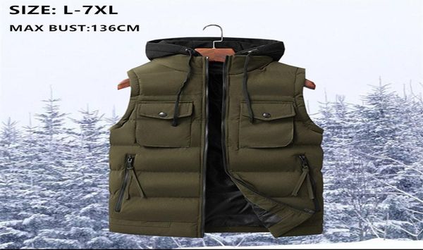 sleeveless hoodie men vest winter gilet colete masculino jacket 5xl 6xl 7xl mens warm plus size man waistcoat thicken hat coat2598937, Black;white
sleeveless hoodie men vest winter gilet colete masculino jacket 5xl 6xl 7xl mens warm plus size man waistcoat thicken hat coat2598937, Black;white