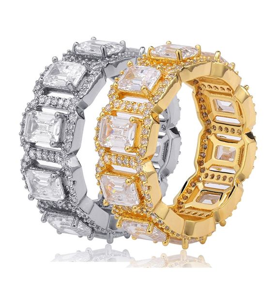 18k gold bling rectangle cz cubic zirconia mens hip hop ring band personalized iced out full diamond rapper jewelry gifts for men 4380151, Silver
18k gold bling rectangle cz cubic zirconia mens hip hop ring band personalized iced out full diamond rapper jewelry gifts for men 4380151, Silver