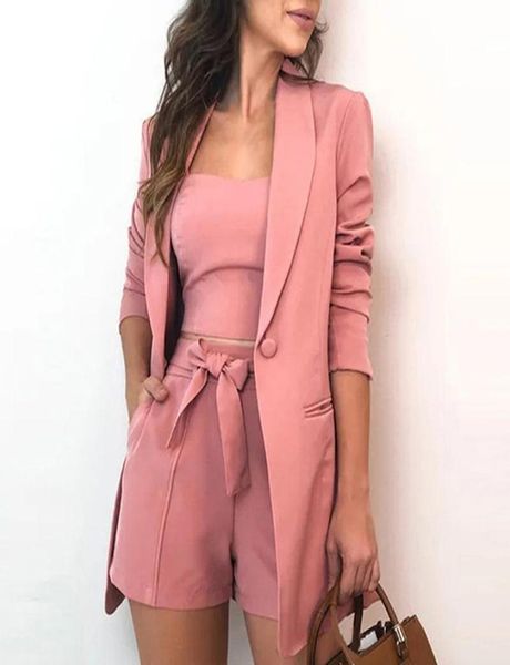 women039s two piece pants autumn three sets women slash neck office 3 set and shorts long sleeve elegant casual suits 8934690, White
women039s two piece pants autumn three sets women slash neck office 3 set and shorts long sleeve elegant casual suits 8934690, White