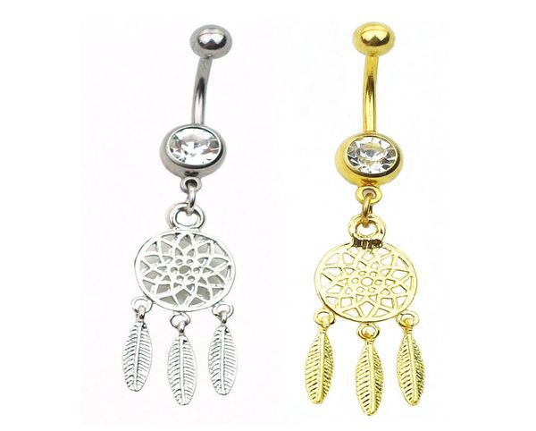 d0649 dream catcher belly navel ring mix colors01234567944694, Silver
d0649 dream catcher belly navel ring mix colors01234567944694, Silver
