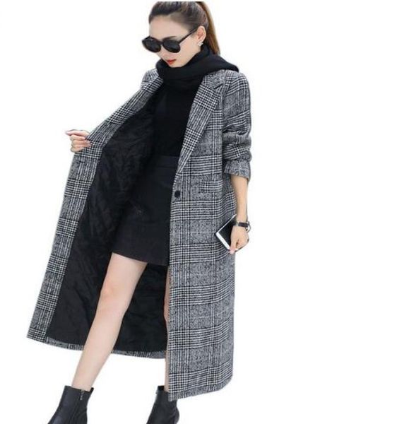 women wool coat plaid women loose long single breasted woolen coats winter coat woolen overcoat 2018 wool jackets trench wj549677110, Tan;black
women wool coat plaid women loose long single breasted woolen coats winter coat woolen overcoat 2018 wool jackets trench wj549677110, Tan;black
