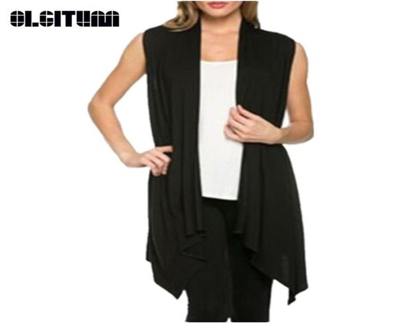 autumn women long cardigan knitted sleeveless open stitch oneck outwear solid color loose sweater coats ve0435596577, Black;white
autumn women long cardigan knitted sleeveless open stitch oneck outwear solid color loose sweater coats ve0435596577, Black;white