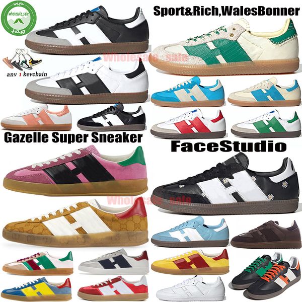 with box ale fashion casual shoes gazelle sport&rich walesbonner series bw army skate sneakers black white gum mens womens trainers size 36-
with box ale fashion casual shoes gazelle sport&rich walesbonner series bw army skate sneakers black white gum mens womens trainers size 36-