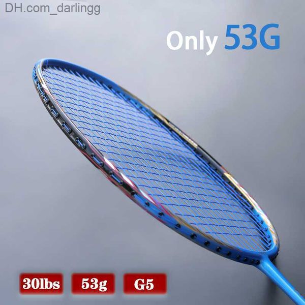 badminton rackets super light 53g 10u 100% carbon fiber badminton rackets strings professional training g5 max tension 30lbs racquet sports
badminton rackets super light 53g 10u 100% carbon fiber badminton rackets strings professional training g5 max tension 30lbs racquet sports