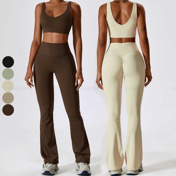 lu lu yoga pants sets 2 piece v shaped backless active wear custom woman activewear manufacturer flare leggings gym yoga sport set
lu lu yoga pants sets 2 piece v shaped backless active wear custom woman activewear manufacturer flare leggings gym yoga sport set