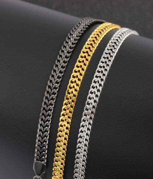 fashion jewelry men women bracelets stainless steel luxury bracelets man woman chain designer bracelets titanium steel link 07cm 9890507, Black
fashion jewelry men women bracelets stainless steel luxury bracelets man woman chain designer bracelets titanium steel link 07cm 9890507, Black