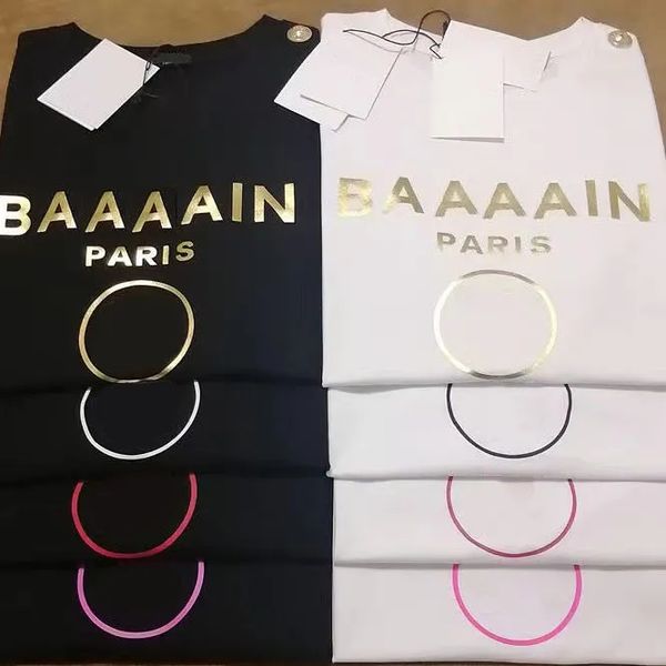 2023 mens designer clothing famous t shirt letter balmainly print round neck short sleeve black white fashion men women t shirts new style l, Black;brown
2023 mens designer clothing famous t shirt letter balmainly print round neck short sleeve black white fashion men women t shirts new style l, Black;brown