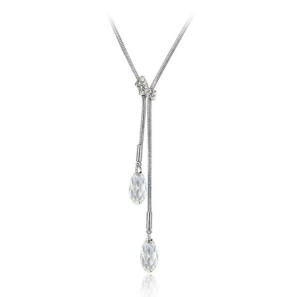 famous brand water drop design jewelry rhodium plated gillian y-necklace made with austrian crystals from rovski gift for women4136963, Silver
famous brand water drop design jewelry rhodium plated gillian y-necklace made with austrian crystals from rovski gift for women4136963, Silver