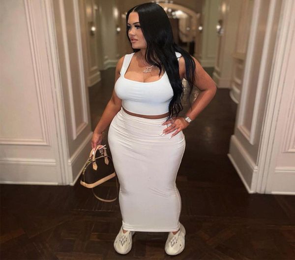 unicolor tank and maxi skirt two piece dress set bodycon baddie clothes sleeveless summer square collar coord outfits9496805, White
unicolor tank and maxi skirt two piece dress set bodycon baddie clothes sleeveless summer square collar coord outfits9496805, White