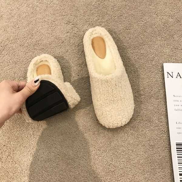 flat bottomed boken woolen shoes for women wearing soft bottomed lambhair for autumn and winter 2022. pregnant women's home bound, Black
flat bottomed boken woolen shoes for women wearing soft bottomed lambhair for autumn and winter 2022. pregnant women's home bound, Black