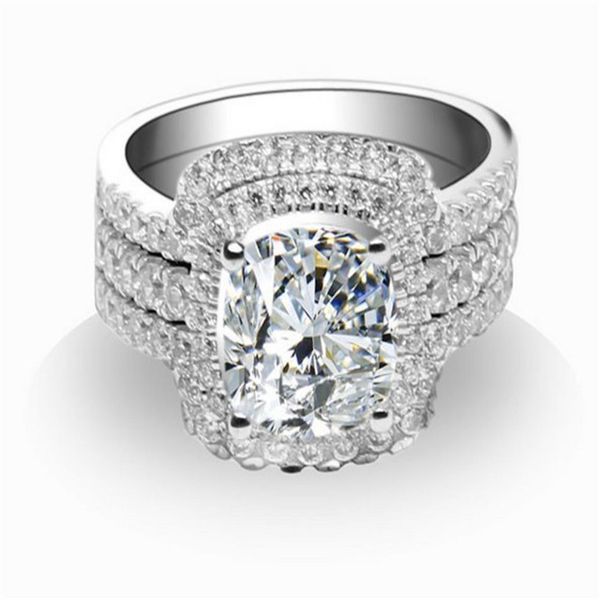 gorgeous cushion cut rings set 925 sterling silver rings white gold color 2ct synthetic diamonds rings set women wedding bands309z, Slivery;golden
gorgeous cushion cut rings set 925 sterling silver rings white gold color 2ct synthetic diamonds rings set women wedding bands309z, Slivery;golden