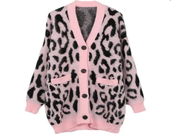 women039s sweaters women mohair cardigans 2021 knit pink leopard sweater female gentle long knitted cardigan loose casual outwe1330501, White;black
women039s sweaters women mohair cardigans 2021 knit pink leopard sweater female gentle long knitted cardigan loose casual outwe1330501, White;black
