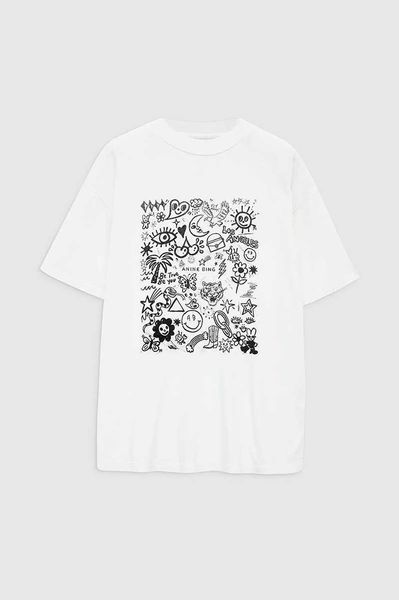 womens designer t shirts anines quare graffiti print bing cotton round neck white shirts women's short sleeved t-shirt
womens designer t shirts anines quare graffiti print bing cotton round neck white shirts women's short sleeved t-shirt