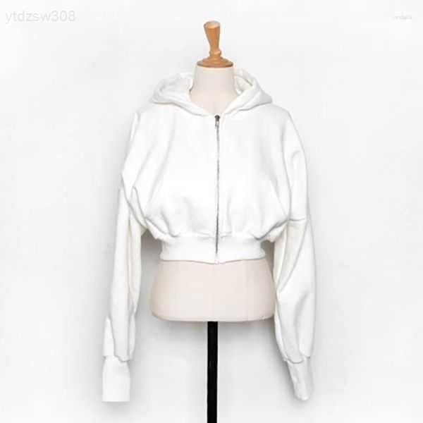 women's hoodies chic zip up hoodie women fashion kpop casual solid cropped hooded sweatshirts slim long sleeve y2k streetwear8iz4, Black
women's hoodies chic zip up hoodie women fashion kpop casual solid cropped hooded sweatshirts slim long sleeve y2k streetwear8iz4, Black