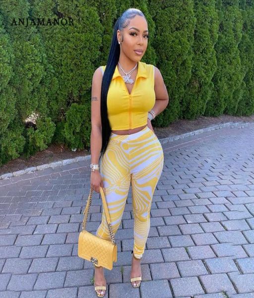 women039s two piece pants anjamanor zip up crop pants sets fashion printed leggings womens two peice sets club outfits8470894, White
women039s two piece pants anjamanor zip up crop pants sets fashion printed leggings womens two peice sets club outfits8470894, White
