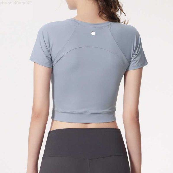 ll women yoga short sleeve sports crop outfit moisture wicking high elastic fitness workout fashion tees l1325 sportswear fitness
ll women yoga short sleeve sports crop outfit moisture wicking high elastic fitness workout fashion tees l1325 sportswear fitness