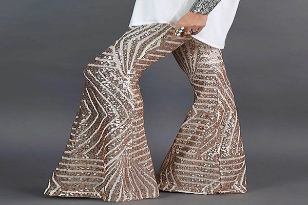 s l xl women sequin bell bottoms long wide legs pants charm flares sweatpant elastic trousers party nightclub streetwear dl5949612, Black;white
s l xl women sequin bell bottoms long wide legs pants charm flares sweatpant elastic trousers party nightclub streetwear dl5949612, Black;white