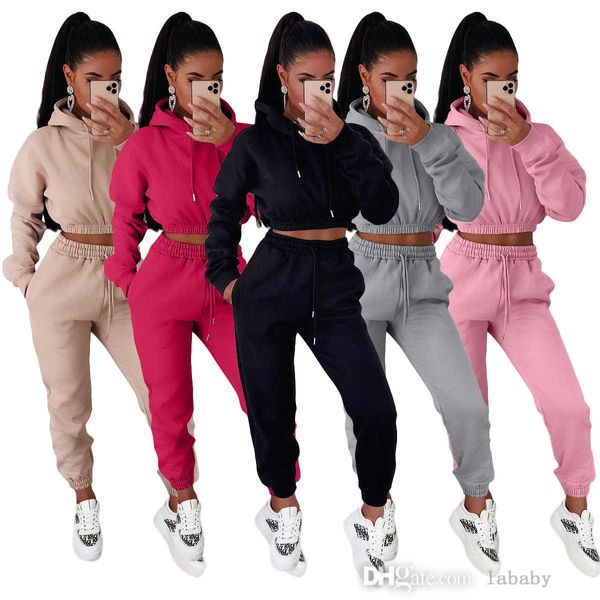 autumn winter tracksuit women sportswear two 2 piece set long sleeve plush sweater pullover hoodie sweatpants outfits fashion sports jogger, Gray
autumn winter tracksuit women sportswear two 2 piece set long sleeve plush sweater pullover hoodie sweatpants outfits fashion sports jogger, Gray