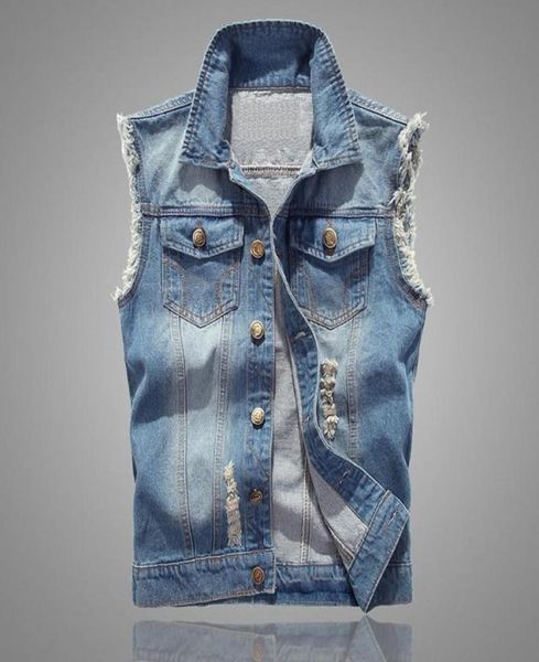 men039s jackets 2021 men vest sleeveless jacket fashion ripped cotton jean vests singlebreasted turndown collar waistcoat dai9464783, Black;brown
men039s jackets 2021 men vest sleeveless jacket fashion ripped cotton jean vests singlebreasted turndown collar waistcoat dai9464783, Black;brown