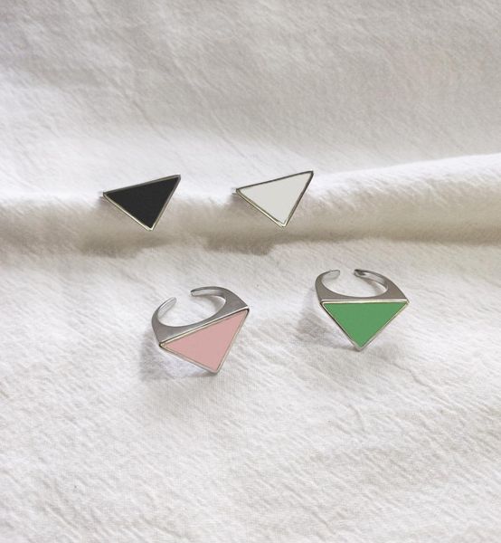 new inverted triangle opening rings black white green pink letter p brass for women fashion jewelry2020600, Silver
new inverted triangle opening rings black white green pink letter p brass for women fashion jewelry2020600, Silver