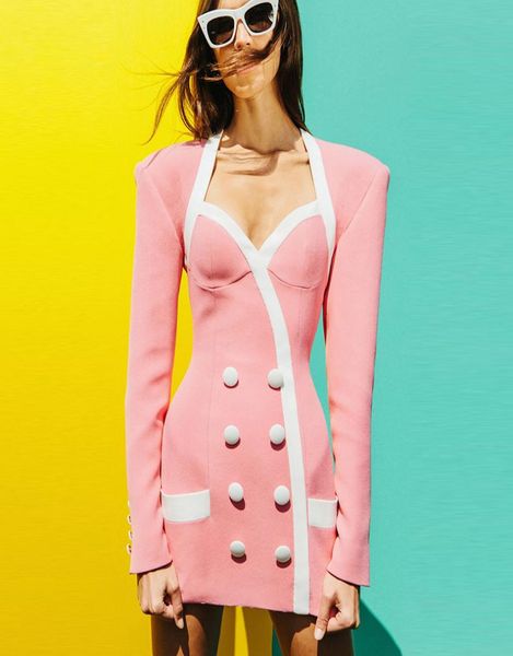 new arrival women runway dresses long sleeve v neck panelled slim milan runway dress female party dress a2477145474, Black
new arrival women runway dresses long sleeve v neck panelled slim milan runway dress female party dress a2477145474, Black