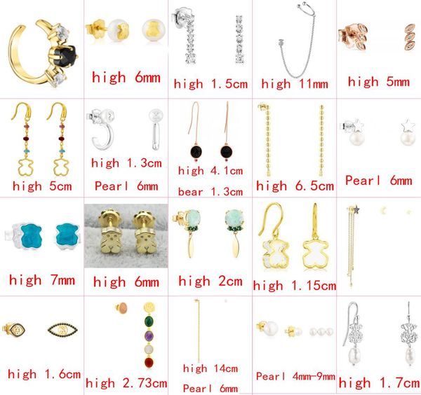 2021 new style 100 925 sterling silver bear fashion trend classic gorgeous ladies earrings pierced jewelry factory direct s5766359, Golden;silver
2021 new style 100 925 sterling silver bear fashion trend classic gorgeous ladies earrings pierced jewelry factory direct s5766359, Golden;silver