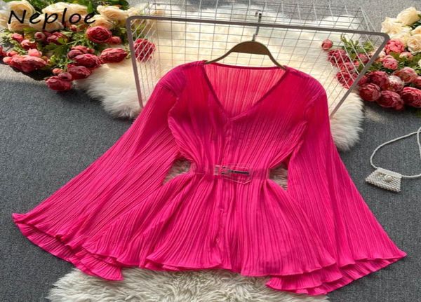 work draped design multicolor blouse women v neck flare long sleeve multicolor blusas spring 2023 new shirt2905648, White
work draped design multicolor blouse women v neck flare long sleeve multicolor blusas spring 2023 new shirt2905648, White