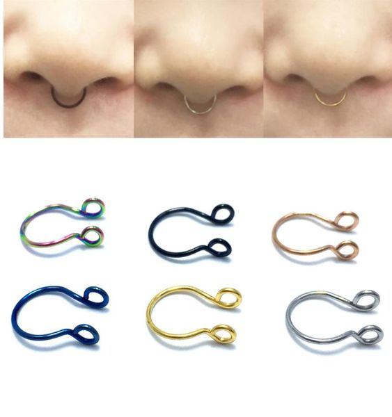 steel dainty faux nose rings fake septum rings hoop nostril piercing fake clip on nose rings oreja piercings jewelry4623109, Silver
steel dainty faux nose rings fake septum rings hoop nostril piercing fake clip on nose rings oreja piercings jewelry4623109, Silver