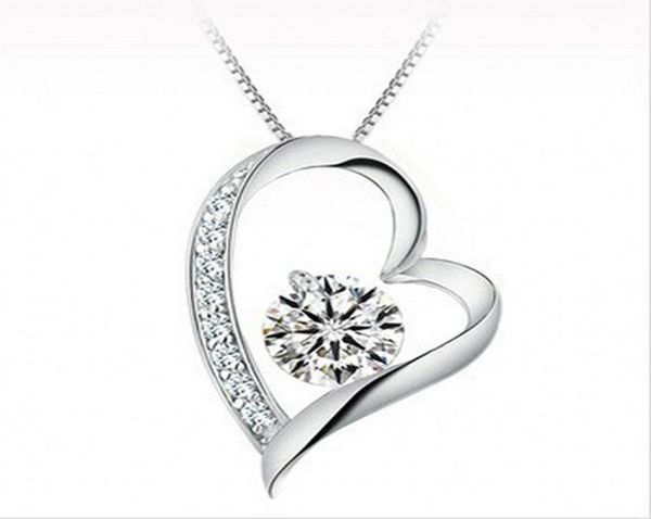 austrian crystal diamonds love heart pendant statement necklace fashion class women girls lady rovski elements jewelry1166844, Silver
austrian crystal diamonds love heart pendant statement necklace fashion class women girls lady rovski elements jewelry1166844, Silver