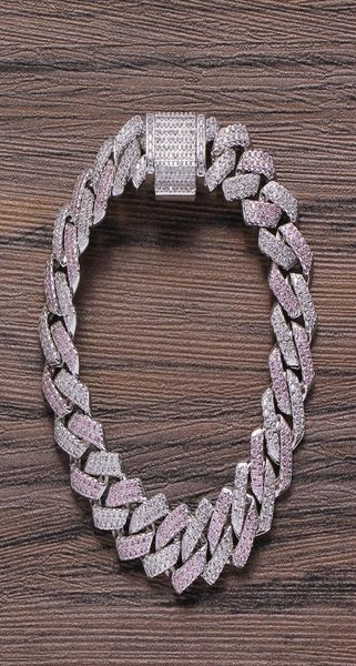 13mm men zircon curb cuban link thick heavy copper material gold color bracelet pink diamond bracelets7267842, Golden;silver
13mm men zircon curb cuban link thick heavy copper material gold color bracelet pink diamond bracelets7267842, Golden;silver