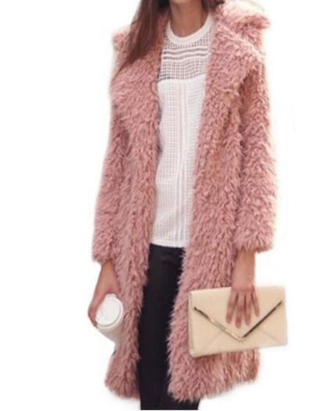 new women warm winter faux fur coat fashion streetwear lapel long wool coat casual autumn jacket outerwear 3 colors4282444, Black
new women warm winter faux fur coat fashion streetwear lapel long wool coat casual autumn jacket outerwear 3 colors4282444, Black