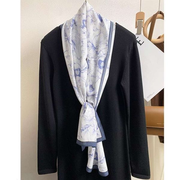 art style printed mulberry silk long scarf female ins design sense temperament good matching hangzhou, Blue;gray
art style printed mulberry silk long scarf female ins design sense temperament good matching hangzhou, Blue;gray