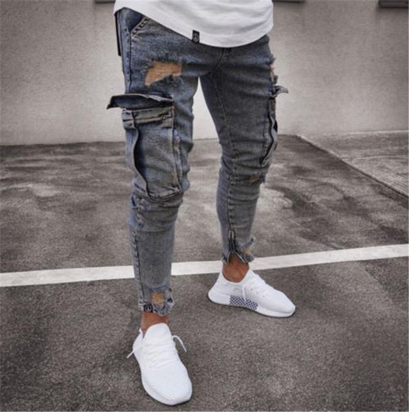 men039s pants autumn men jeans casual 2021 fashion frayed slim fit long denim hole3551280, Black
men039s pants autumn men jeans casual 2021 fashion frayed slim fit long denim hole3551280, Black