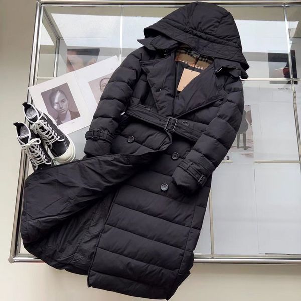 

Designer Women' Down Coat length long Fit Hooded Women Winter Coats Thickened Warm Winter Jacket Women Puffer Coat Top Coat