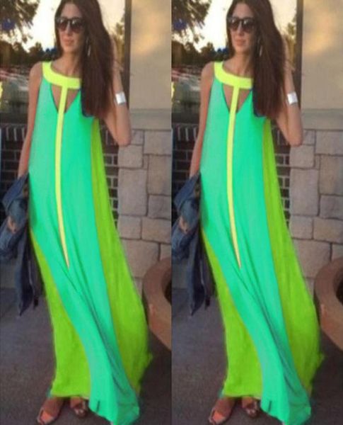 women summer boho long maxi evening party dress beach dresses chiffon dress7276968, Black;gray
women summer boho long maxi evening party dress beach dresses chiffon dress7276968, Black;gray