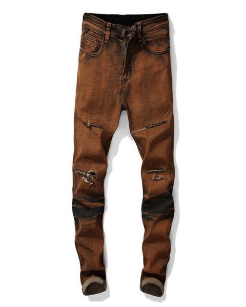 new straight ripped jeans for men hip hop slim biker zipper fit jeans pants biker distressed men3024656, Blue
new straight ripped jeans for men hip hop slim biker zipper fit jeans pants biker distressed men3024656, Blue